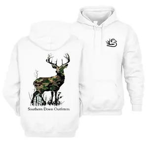 Southern Down Outfitters Graphic Shirt Hoodie/Sweatshirt/Tshirt – Sand Camo Deer Hunting Pullover – Outdoor Adventure Apparel For Men & Women – Unisex Casual Warm Outfit For Wildlife Lovers & Country Life