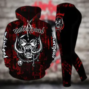 Motorhead Apparel Hoodie And Legging All Over Printed