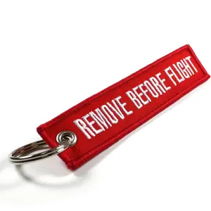 Rotary13B1 PREMIUM QUALITY-REMOVE BEFORE FLIGHT-RED Key Chain