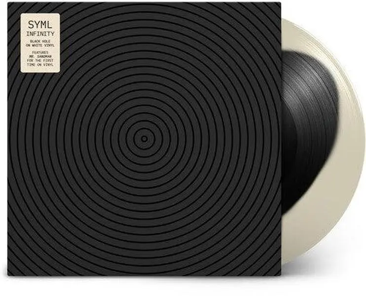 SYML - Infinity [Black Hole on White Vinyl] NEW Vinyl Record 067003160612