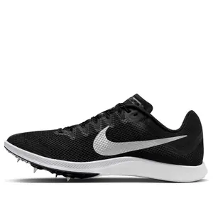 Nike Air Zoom Rival Distance Spikes 'Black Metallic Silver' FZ9653-001