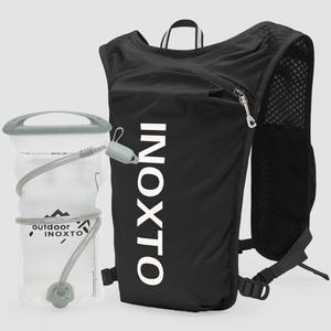 sporty unisex's letter print 1.5l hydration vest backpack, waterproof lightweight contrast mesh sheer zipper running vest bag, sport accessories for hiking running cycling fishing pickleball tennis, gym bag, gym bag for women