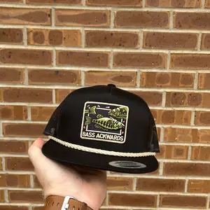 Bass Ackwards Rope Trucker
