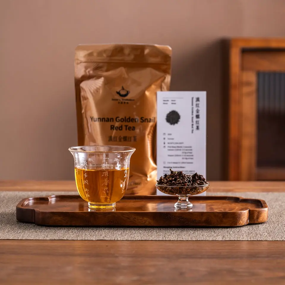 Golden Snail Red Tea