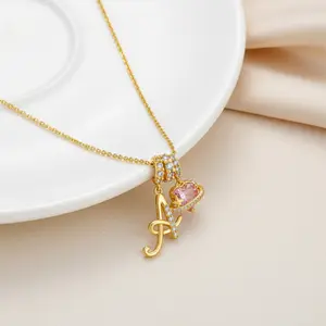 Art-Designed Personalized Name Letter Necklace (A-Z Initials), Hypoallergenic with Adjustable Size, Excellent Valentine's Day Gift for Women & Girls Custom Made Jewelry Gold Choker mothers day gift ideas mothers day gift mothers day gifts ideas