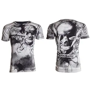 Xtreme Couture By Affliction Men's T-shirt Crossed Out Crewneck Cotton