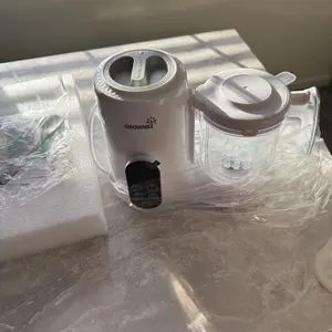 Grownsy Baby Food Maker with Steam Basket, Auto Cooking Grinding & Sterilization for Healthy Homemade Baby Food, BPA-Free