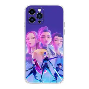Kpop Demon Hunters Phone Case | Huntrix Phone Case | Saj3boys Demon Hunters Phone Case | Gifts For Fans Men Women |   For iPhone 7 8 16 15 14 13 12 11 XR for Samsung S21S22 S23 S24 S25 Phone Case |   Tough phone case |   Halloween gift | Transparent Soft
