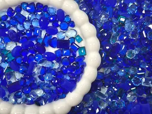 Royal Blaze Mixed Pointed Back Crystal Glass Rhinestones for Nails Arts and DIY