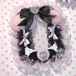 1PC DIY finished product supports ACG character photos, Guka display, pain pack, filling decoration, lace photo card holder