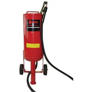 212 MAIN 100Lbs Economy Pressure Blaster with Handheld Compressor, Heavy Duty, Long Hose, Pressure Relief, Soft Hood for Automotive & Motorcycle Car Body Repair Tools