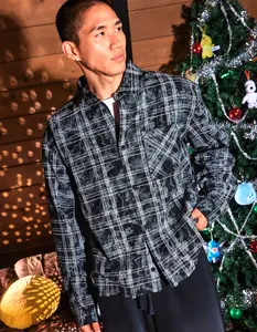 RSQ Mens Textured Flannel