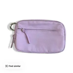 Iris & Rainbow The Original Iris Wallet #8036-1 Nylon Zipper Wallet for Everyday Use Machine Washable with 3 Zippered Pockets and Clear ID Window