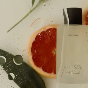 Warm Citrus + Labdanum Body Mist | Natural Room, Linen + Body Spray Perfume | HIPPIE SOUL Ritual Spray