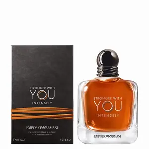 Giorgio Armani Men's Stronger With You Intensely 3.4 Ounce Eau de Parfum Giorgio Armani Men's Stronger With You Intensely 3.4 Ounce Eau de Parfum