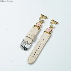 Women's 2026 High-Value Moon Leather Metal Watch Strap - Light Luxury Elegant Adjustable Durable Replacement Accessory for All Smart Watch Series, Tech Accessories