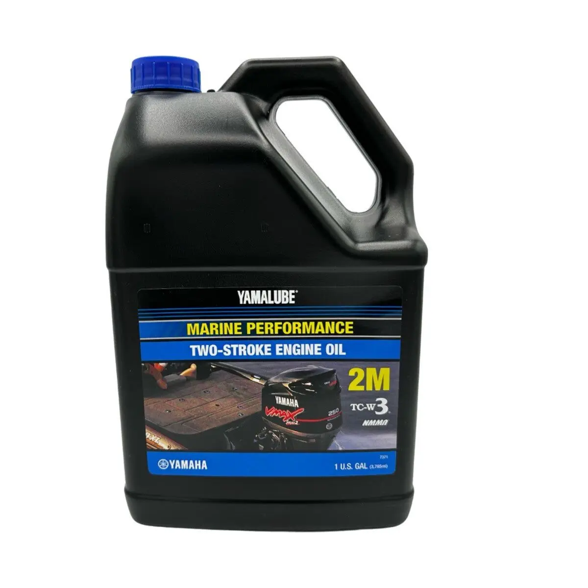 Yamaha Outboard Yamalube 2M Marine Semi-Synthetic 2 Stroke Oil LUB-2STRK-MI-04