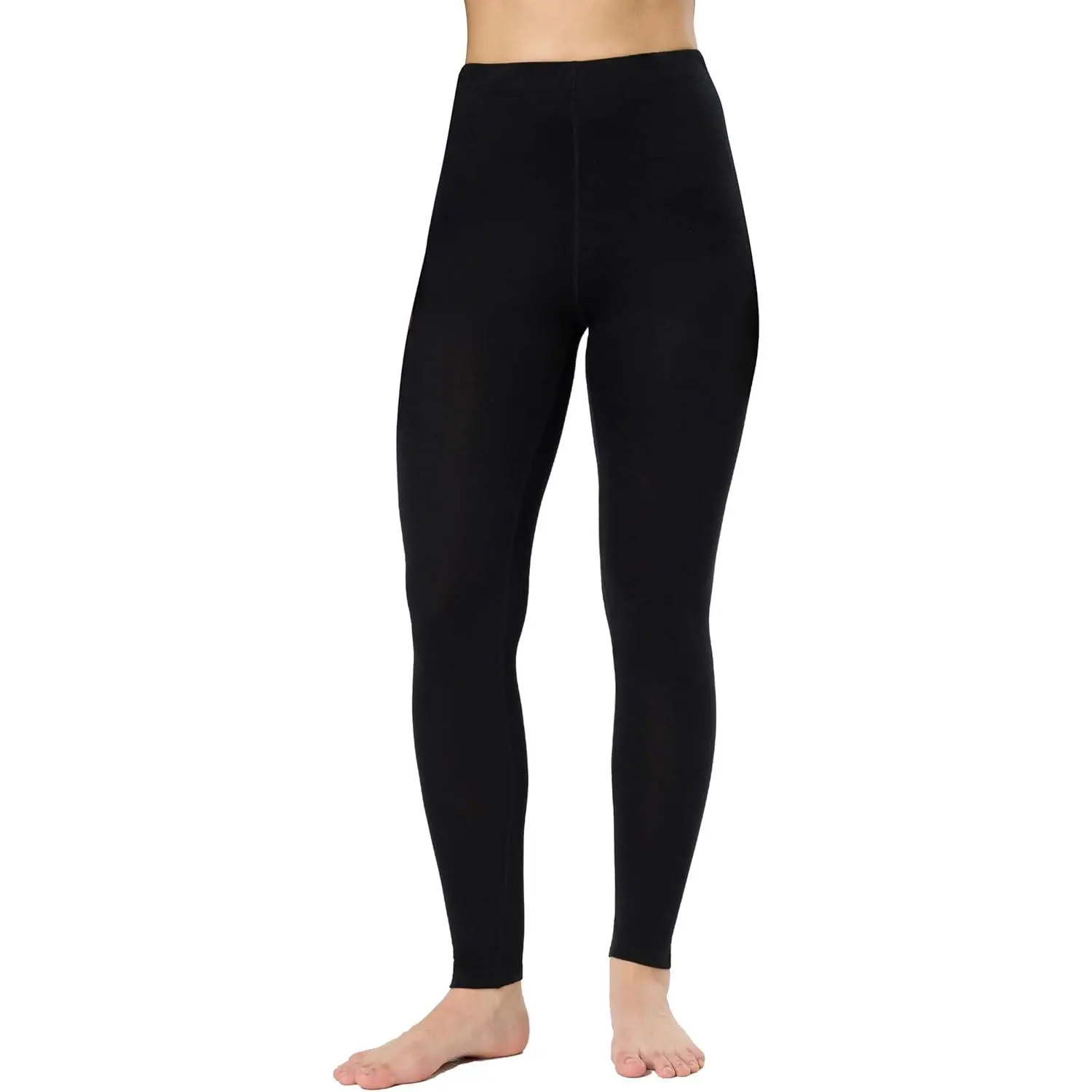 Women's 100% Merino Wool Lite Active Thermal Base Layer Pants, Thermal Underwear Bottom Clothes for Cold Weather Activities