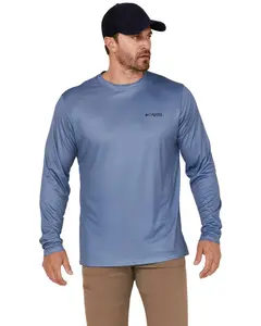 Columbia Men's Pfg Terminal Tackle Flag Graphic Long Sleeve T-Shirt - 1872661-012