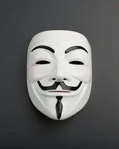 V for Vendetta "Guy Fawkes" 3D Printed Mask – Premium White PETG