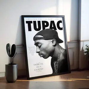 Tupac Cover Poster, 2Pac Wallpaper Poster