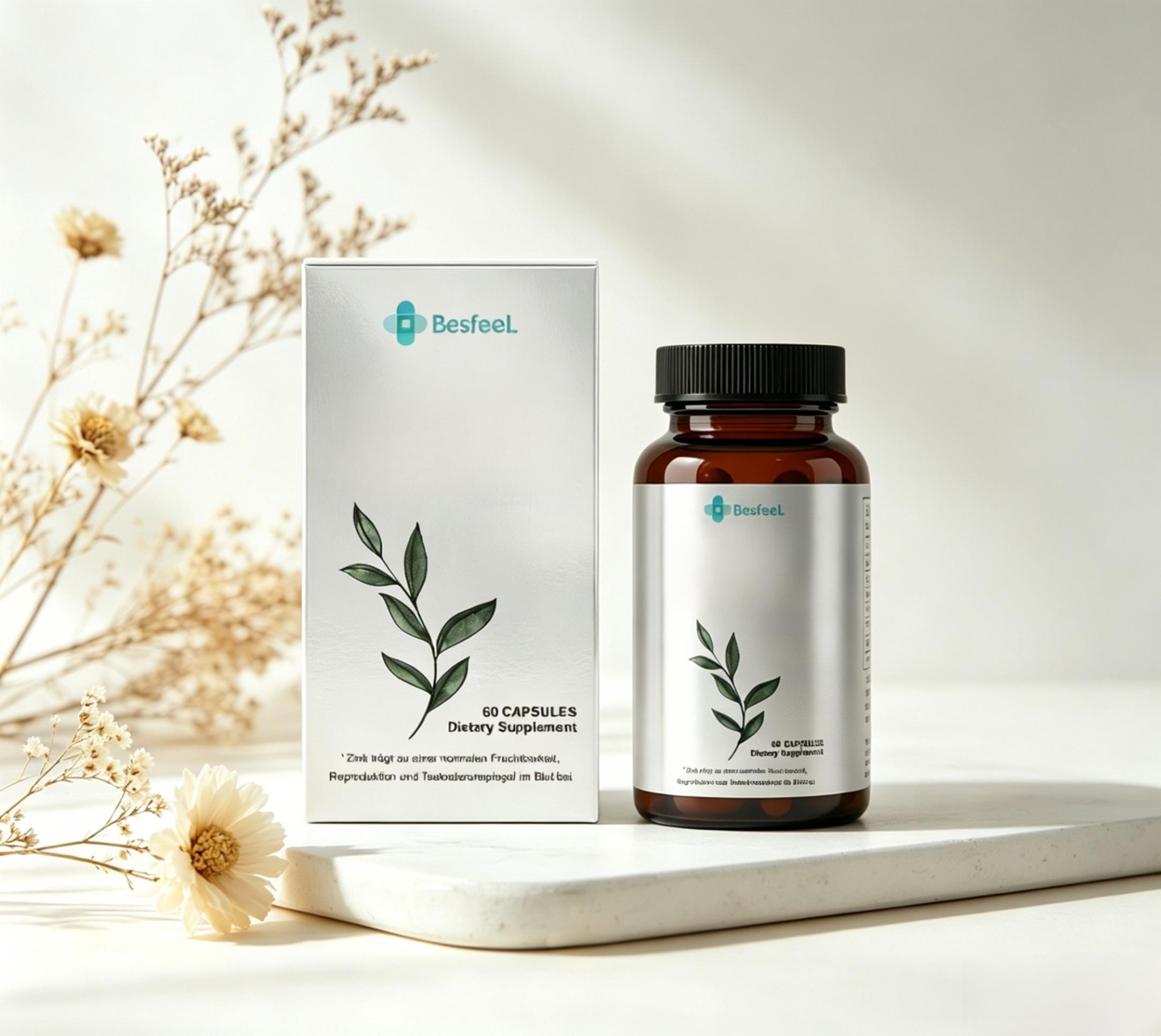 Men's Multifunctional Sports Capsule (Natural Herbal Extracts) – 60 capsules per bottle; a nutritional supplement intended for long-term use. – MAX.