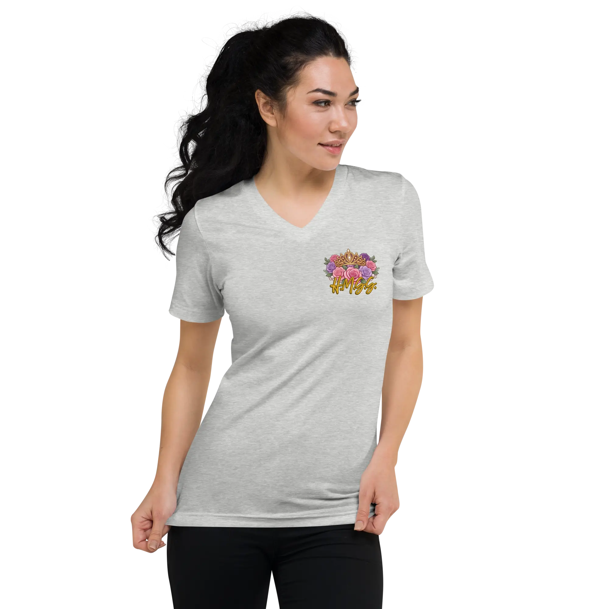 HMSS Unisex V-Neck T-Shirt