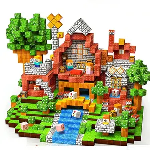 100pcs/150pcs Magnetic Building Blocks Stem Montessori Sensory Creative Toy, Ages 3-8, Christmas Birthday Gift for Boys and Girls