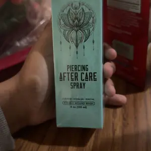 Base Laboratories Piercing Aftercare Saline Spray - Healthcare Therapy Beauty & Body Care Product for Ear Wound Healing & Keloid Bump Removal