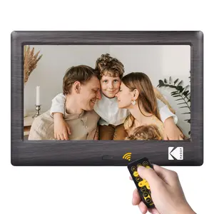 KODAK 7-inch Remote Control Digital Photo Frame, 1024*600 HD,  Wall Mountable, Auto-Rotate,Easy to Share Photos，Gift for mom,Mother's Day gift.Non-WIFI.