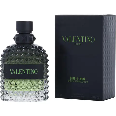 Valentino Uomo Born In Roma Green Stravaganza By Valentino Edt For Men