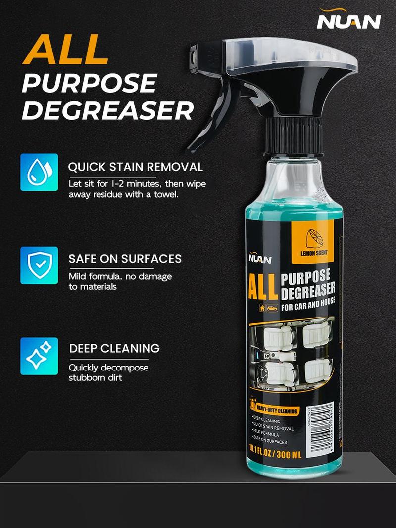 Nuan Heavy Duty Degreaser  Multipurpose Powerful Degreaser, Stubborn Grease & Grime Removed in One Spray, Professional-Grade Cleaning Power Maxed!NUAN heavy duty degreaserNUAN heavy duty degreaser