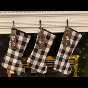 Wood Stocking/Gift Tags