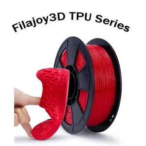 Filajoy3d Tpu Filament 1.75mm 250g, Flexible Soft 3D Printing Material, 1kg Spool, Compatible with Most Fdm 3D Printers, 250g Reel