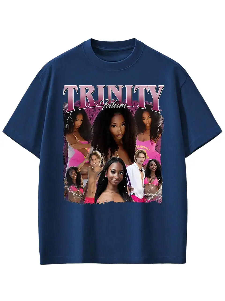 Trinity Vintage Fan Shirts | Love Island USA Inspired Graphic Tee | Trendy Reality TV Fan Gift | Unisex Oversize T-Shirts | TikTok Shop