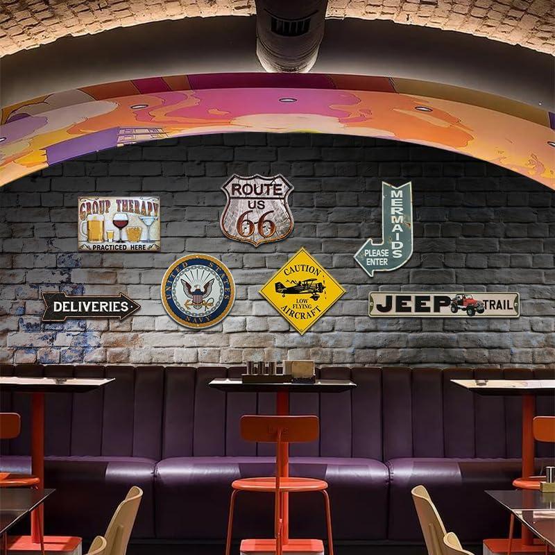 Custom Signs,Personalized Metal Signs for Office, Business,Workplace,Home,Yard,Arrow Signs,Shields,Love Signs,Decorative Slogans, Upload Images or Text,12 Colors,7 Styles (16x12Inch-Horizontal)