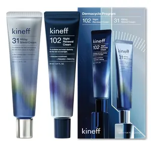 Kineff Dermacycle Program All-day & Night 2-Pack Cream for Face 31 All-Day Shield & 102 Night Renewal with Centella Asiatica & Niacinamide Korean Skincare