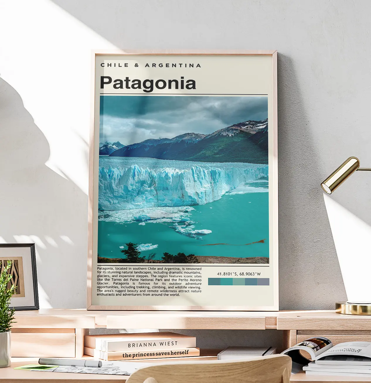 Escape to Patagonia - Glacier Wall Decor - Room Decoration - Wall Art For Decor