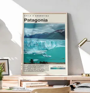 Escape to Patagonia - Glacier Wall Decor - Room Decoration - Wall Art For Decor