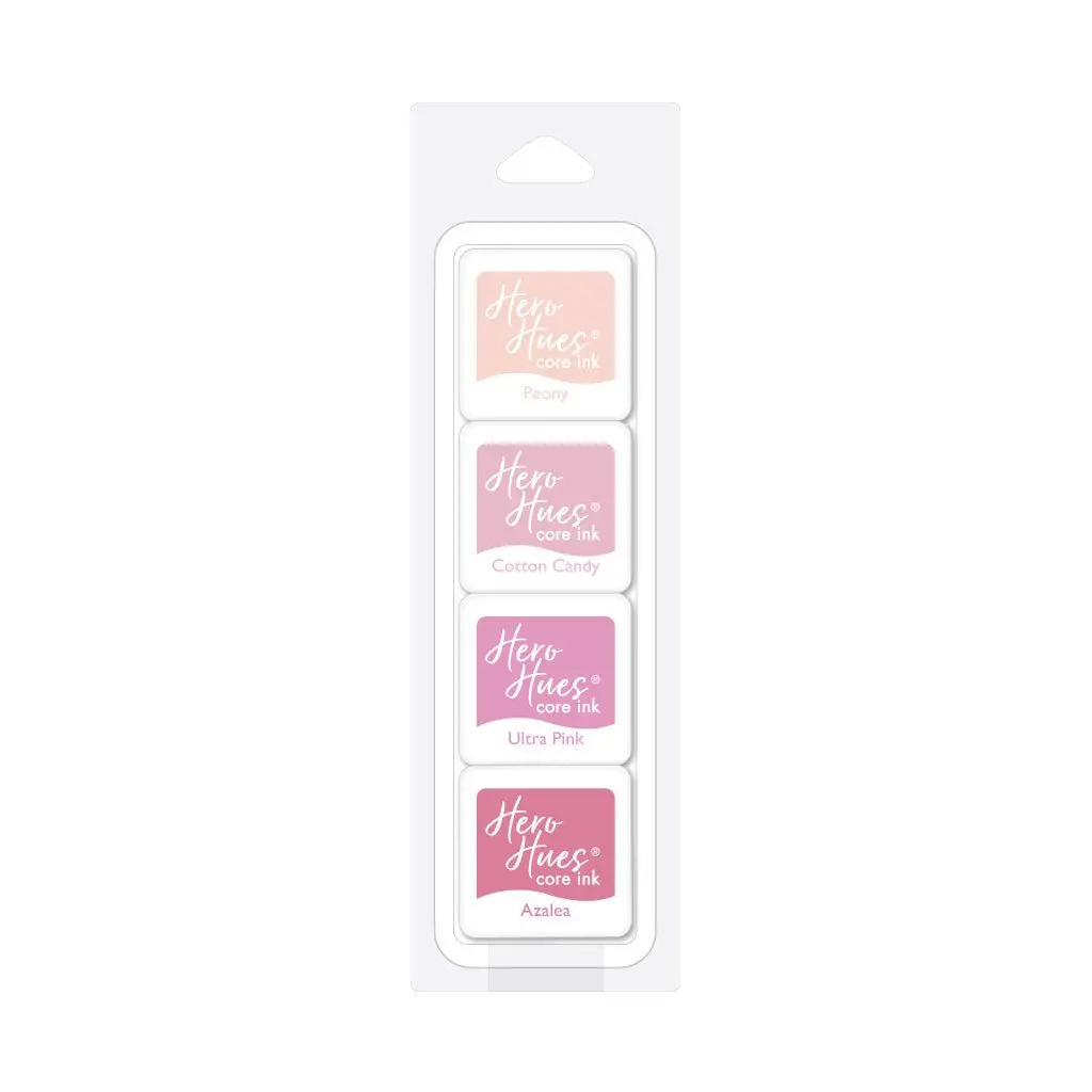 Pinks Core Ink Pad Cubes