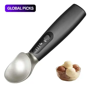 Automatic Electric Ice Cream Spoon, USB Rechargeable Heated Ice Cream Spoon, Ice Cream Scoop, Heating Function, Ideal for Home Use #GLOBAL PICKS