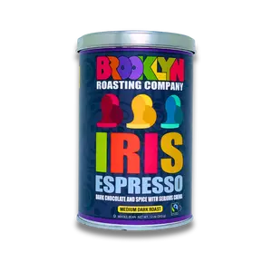 Brooklyn Roasting Company Iris Espresso Blend Dark Roast Coffee Beans - Berry, Cocoa, Fig, Floral, & Root Beer Notes