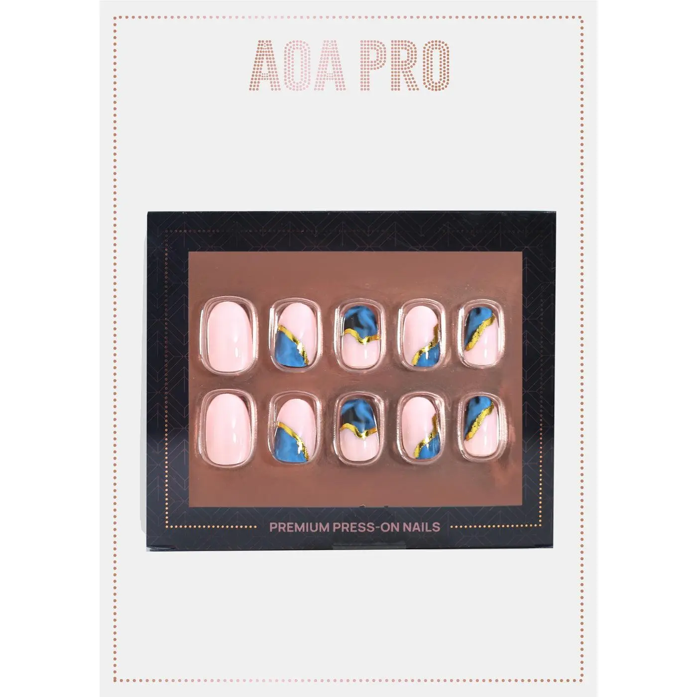 AOA Pro Press-On Nails: Dripped