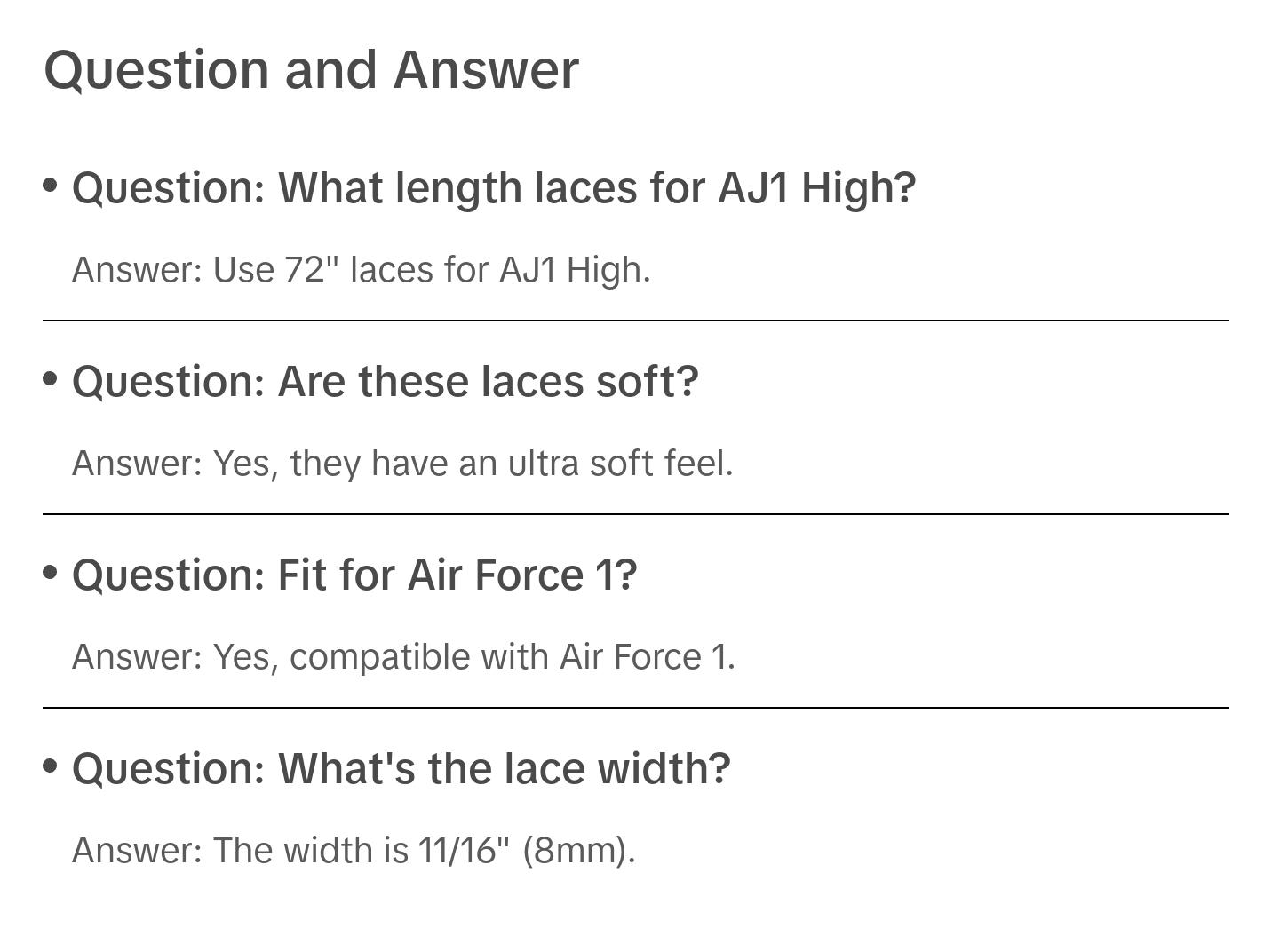 Orange Jordan 1 Replacement Shoelaces By Lace Lab - Flat Shoe Laces For Sneakers, AF1, Air Force 1, Other Athletic Sneakers