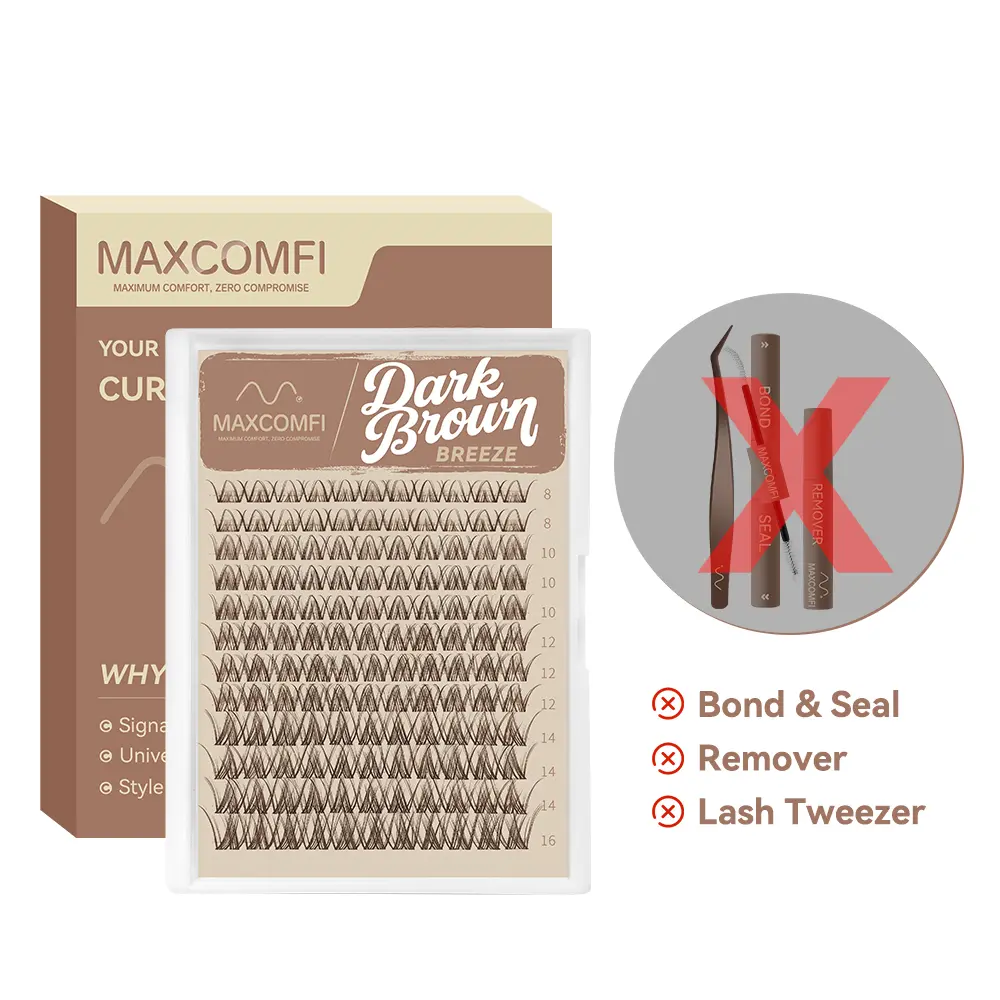 Dark Brown Breeze Cluster Only