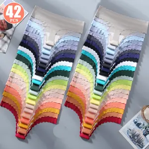 VOPINK 7/14/18/32/42 pieces Women's Invisibles Seamless Thong Panties 42 Pieces Everyday Underwear Basic Minimalist All-Season Comfortable Breathable