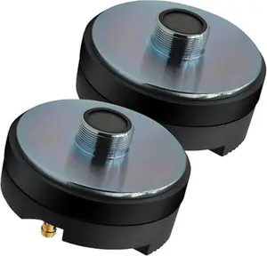 5 Core Compression Driver 1″ PA Horn Tweeter 2Pc Pro Audio 800W 1.75″ Voice Coil 20Oz Magnet 8Ohm Driver