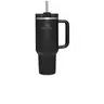 STANLEY The Quencher H2.O Flowstate 2.0 Black 30oz Stainless Steel Vacuum Insulation Flask, Unisex Reusable Kitchen Drinkware Tumbler Water Bottle with Lid, Straw, 40h Ice Hold