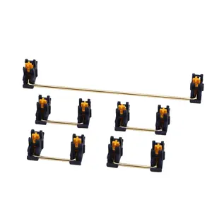 Midnight Blue Mechanical Keyboard Plate Mounted Stabilizer Gold Plated Steel Wire Durable Anti Rust Positioning Plate