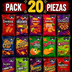 20 Mexican Chips Mix Pack